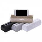 Wholesale Cell Phone Holder Style Portable Bluetooth Speaker 206 (Silver)